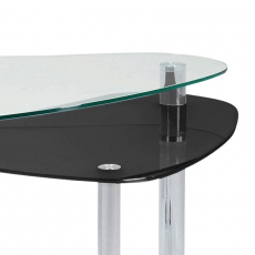 Konferenční stolek skleněný Tarre, 100 cm - 4