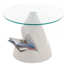 Konferenční stolek skleněný Temple, 65 cm - 1
