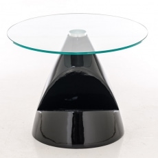 Konferenční stolek skleněný Temple, 65 cm - 4