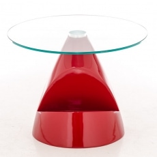 Konferenční stolek skleněný Temple, 65 cm - 6