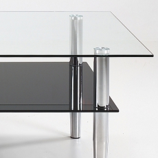 Konferenční stolek skleněný Villa, 140 cm - 2