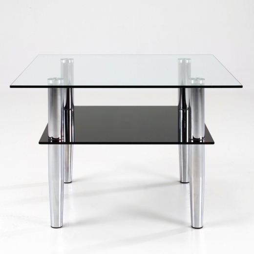 Konferenční / noční stolek skleněný Villa, 70 cm - 1