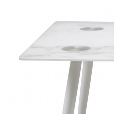 Konferenční stolek skleněný Wanda, 110 cm - 3