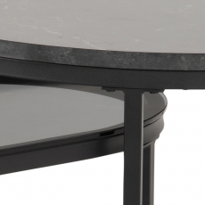 Konferenční stolek Spiro (SADA 2ks), 70 cm, přírodní - 5
