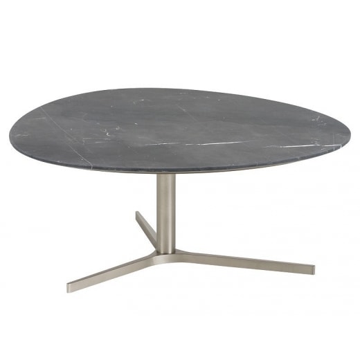 Konferenční stolek Torry, 84 cm, mramor - 1
