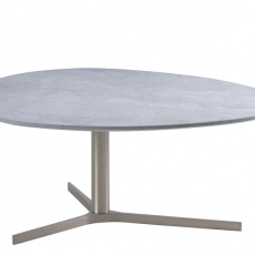 Konferenční stolek Torry, 84 cm, mramor - 2