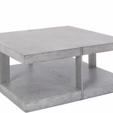 Konferenční stolek Veranzo, 100 cm, stříbrná - 2