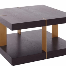 Konferenční stolek Veranzo, 90 cm, hnědá - 2