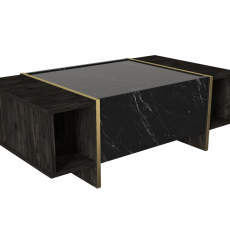 Konferenční stolek Veyron, 104 cm, černá - 1