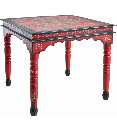 Konferenční stolek Vite, 53 cm, červená