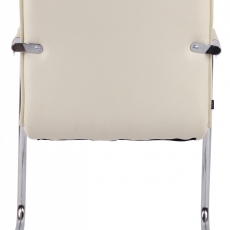 Konferenční židle Gandia, krémová - 5