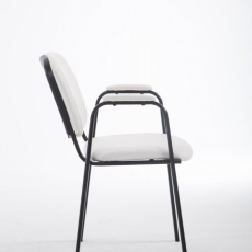 Konferenční židle Ken, bílá - 3