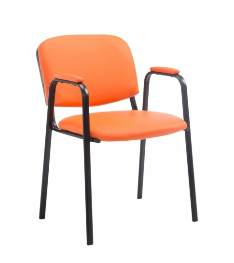 Konferenční židle Ken, oranžová