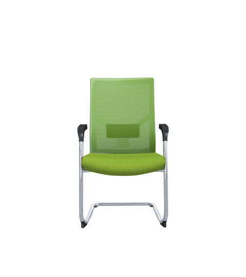 Konferenční židle Snow (SET 2 ks), textil, zelená