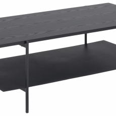 Konferenčný stolík Angus, 115 cm, čierna - 1