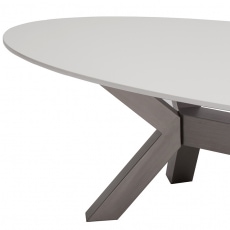 Konferenčný stolík Carola, 160 cm, biela  - 2