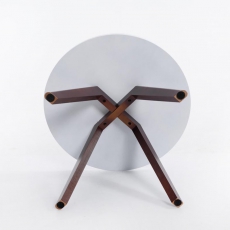 Konferenčný stolík Erik, 60 cm, nohy cappuccino - 3