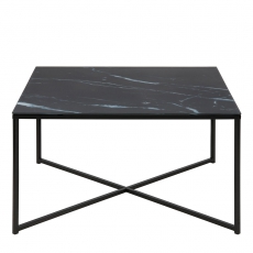 Konferenčný stolík hranatý Alma, 80 cm, čierna - 3