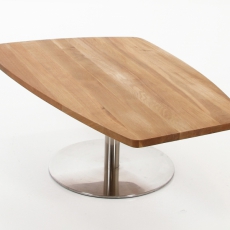 Konferenčný stolík Organic 110 cm, dub - 2