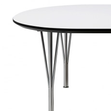 Konferenčný stolík Polo, 135 cm, chrómované nohy - 2