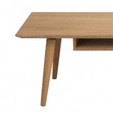 Konferenčný stolík s poličkou Celia, 120 cm - 4