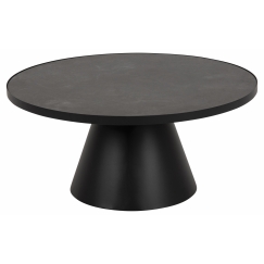 Konferenčný stolík Soli, 86 cm, čierna