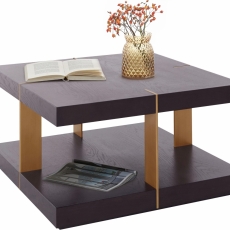 Konferenčný stolík Veranzo, 70 cm, hnedá - 1