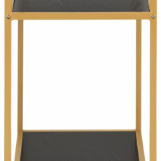 Konzolový stôl Seaford, 100 cm, MDF, čierna - 3 Konzolový stôl Seaford, 100 cm, MDF, čierna - 3