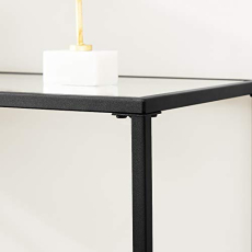 Konzolový stolek Erwin, 100 cm, černá - 7