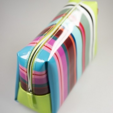 Kozmetická etue Colour Stripes, 23 cm - 2