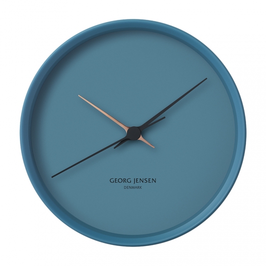 Nástěnné hodiny HK, modré, 22 cm - 1