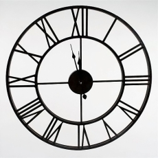 2. akosť Nástenné hodiny Old Style, 60 cm, černá - 1
