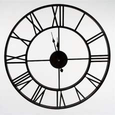 Nástenné hodiny Old Style, 60 cm, černá - 1