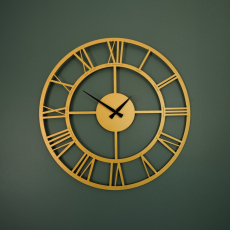 Nástenné hodiny Roman, 49 cm, zlatá - 3