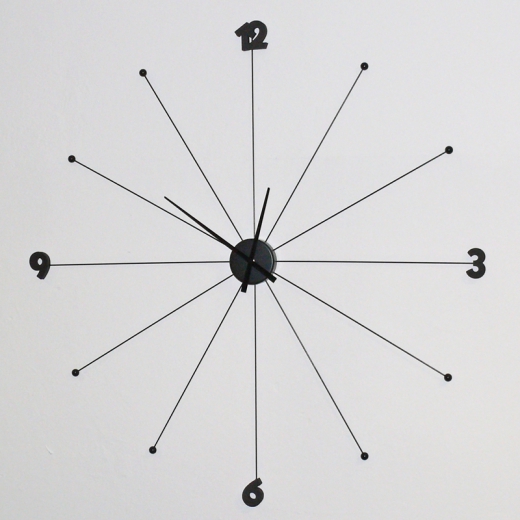 Nástenné hodiny Spider, 102 cm - 1