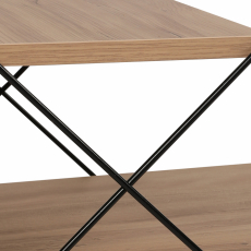 Noční stolek Cross, 50 cm, borovice - 5