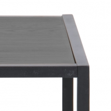Noční stolek Seaford, 63 cm, MDF, černá - 6