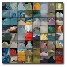 Obraz Fifty50 Mosaic Painting 1, 50x50 cm - 1