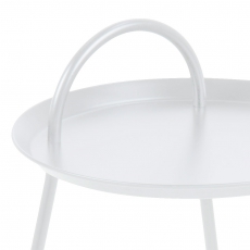 Odkládací / noční stolek Locky, 39 cm, bílá - 2