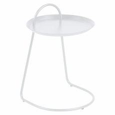 Odkládací / noční stolek Locky, 39 cm, bílá - 1