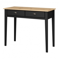 Odkladací stôl Lender, 100 cm, čierna