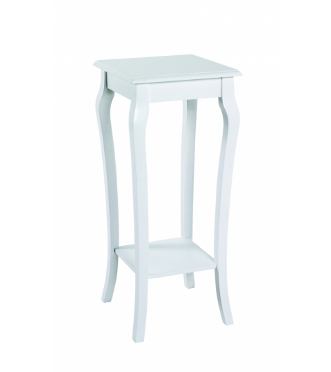 Odkládací stolek Ross, 71 cm, bílá