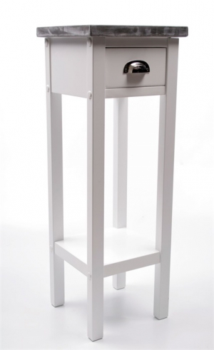 Odkládací stolek s betonovou deskou Hugo, 70 cm