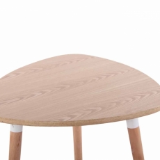 Odkladací stolík Abenra, 60 cm, prírodná - 3