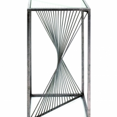 Odkladací stolík Arlet, 60 cm, bronz - 3