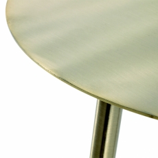 Odkladací stolík Fabio I, 45 cm, zlatá - 3