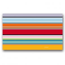 Pareo / osuška bavlnená Colour Stripes, 105x180 cm - 1