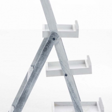 Poschodový regál Darell, 69 cm, antik sivá - 3