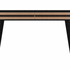 Pracovní stůl Chantal, 120 cm, přírodní / černá - 4