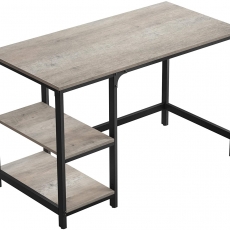 Pracovní stůl Ivy, 120 cm, šedá / černá - 1